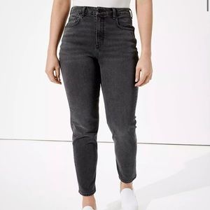 AE Curvy Stretch mom jeans